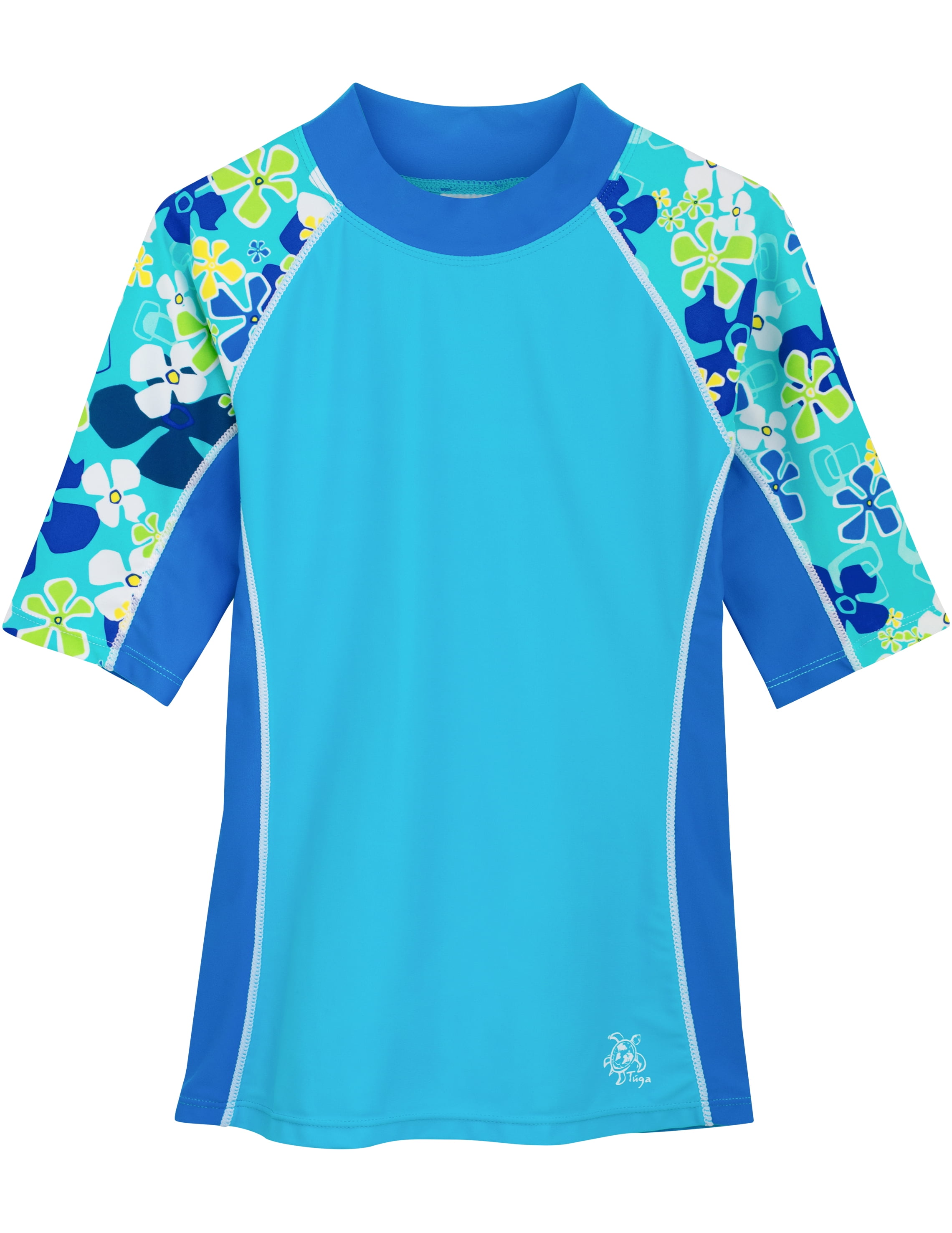 Tuga Girls Seaside S/S Rash Guard (UPF 50+), Stintino, 13/14 yrs