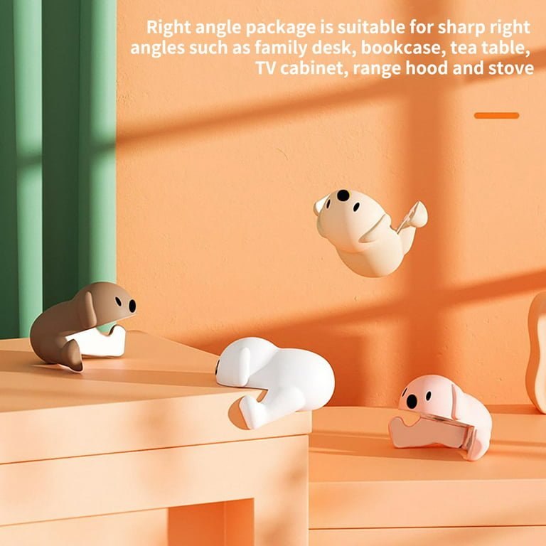 4-Pack Cute Animal Baby Corner Guard Cushion Sharp Edge Protector