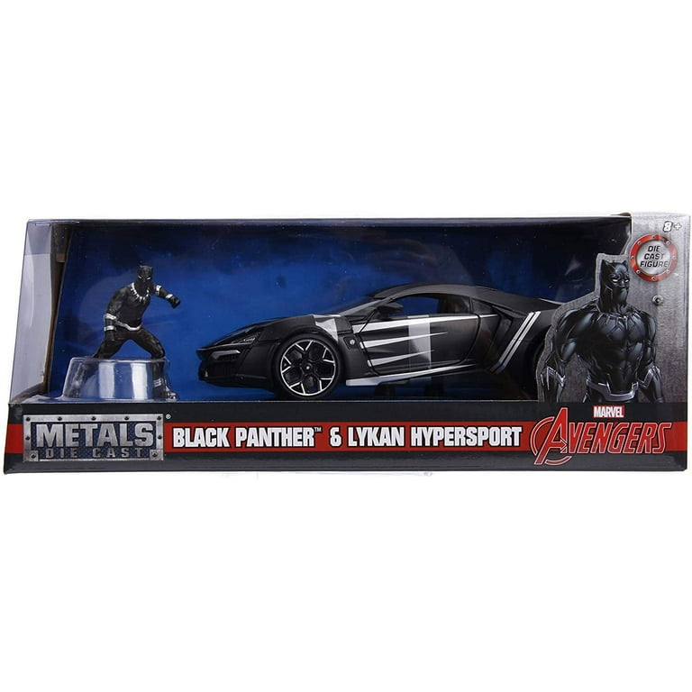 Amazon.com: Rubber Marvel Black Panther & Lykan Hypersport