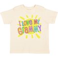 thumbnail image 3 of Inktastic I Love My Grammy- Sun and Rainbow Letters Boys or Girls Toddler T-Shirt, 3 of 5