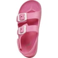 thumbnail image 7 of Norty Boy Girl Children Toddler Little and Big Kid 2 Strap Slide Sandal 41905-11MUSLittleKid (Pink Strap), 7 of 7