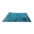 thumbnail image 2 of Ahgly Company Machine Washable Indoor Rectangle Oriental Light Blue Industrial Area Rugs, 8' x 12', 2 of 4