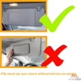 thumbnail image 3 of Sun Visor Extender for Cars, Sun Visor for Car Universal Anti-Glare Polarized Visor Extender, 2 in 1 Anti-Glare and Anti-UV HD Windshield Visor, 3 of 8