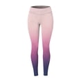 thumbnail image 3 of Rrunsv Womens Leggings Womens Yoga Running Leggings with Pocket Tummy Control High Waist Pink,L, 3 of 3