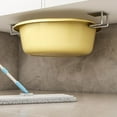 thumbnail image 4 of Nrmrqz No-Punch Wall Mounted Pot Lid Rack | Stainless Steel Space-Saving Kitchen Shelf | Includes Adhesive Glue Set (10ml) | 5x5x3.2cm | Silver Metal Designs, 4 of 6
