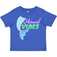 thumbnail image 3 of Inktastic Mermaid Vibes Mermaid Tail Girls Toddler T-Shirt, 3 of 5