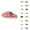 Hot Pink-2, variant on Slippers for Women 2025 Fall Winter Warm Cozy Plush Fuzzy Fluffy Platform Slip On Slides House Slippers