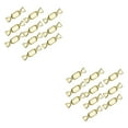 thumbnail image 1 of relayinert Mini Organisateur de Colliers en Forme de Bonbon Rangement de Colliers Jaune 10 Pcs 2Set, 1 of 6
