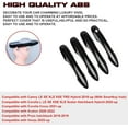 thumbnail image 5 of x xotic tech Exterior Door Handle Cover Trim, Glossy Black, Compatible with Toyota Camry 2018-2024,Corolla 2020-2024,Avalon 2020-2022, Prius Hatchback 2016-2019, Venza 2020-2024 (w/o Auto Lock Sensor), 5 of 9