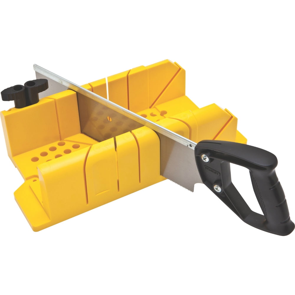 Stanley Hand Tools Saw Storage Mitre Box With Saw 19-800 