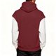 thumbnail image 5 of RKSTN Hoodies for Men Oversized Splicing Fake Two Pieces Pullover Hooded Sweatshirts Top Men's Casual Solid Color Mock Neck Loose Fits Comfy Workout Sport Long Sleeve Hoodie Fall Winter Clothes, 5 of 9