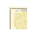 thumbnail image 4 of Historic County Map - Perry County Indiana - Baskin 1876 - Vintage Wall Art, 4 of 4