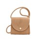 thumbnail image 1 of Xiao Hua Bolso de hombro tejido para mujer, bolso de mano y neceser, elegante bolso de playa de verano, 7.87 x 2.55 x 6.29 pulgadas (caqui)., 1 of 5