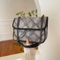 thumbnail image 5 of Bolso de hombro de PU con cadena retro y cremallera de gran venta 2024 para mujer, nuevo bolso de mano versátil de alta calidad para viajes diarios, 5 of 5