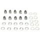 thumbnail image 2 of 10Pcs XLR Male Socket 4 Pin Metal Panel Mount Male Jack for Microphone Socket Sound Connector, 2 of 2