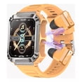 thumbnail image 4 of Reloj Smartwatch T93 Fralugio Mp3 Con Audífonos Tws 4gb Rom Naranja Fralugio Sport, 4 of 4