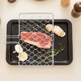 thumbnail image 4 of EeaseMX Cesta de parrilla de hierro para el hogar, cesta para parrilla de pescado, cesta resistente al calor para picnic, 4 of 8