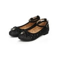 thumbnail image 5 of New Girl Link Talia-36K Hearts Mix Media Cap Toe Ankle Strap Ballet Flat Size, 5 of 5