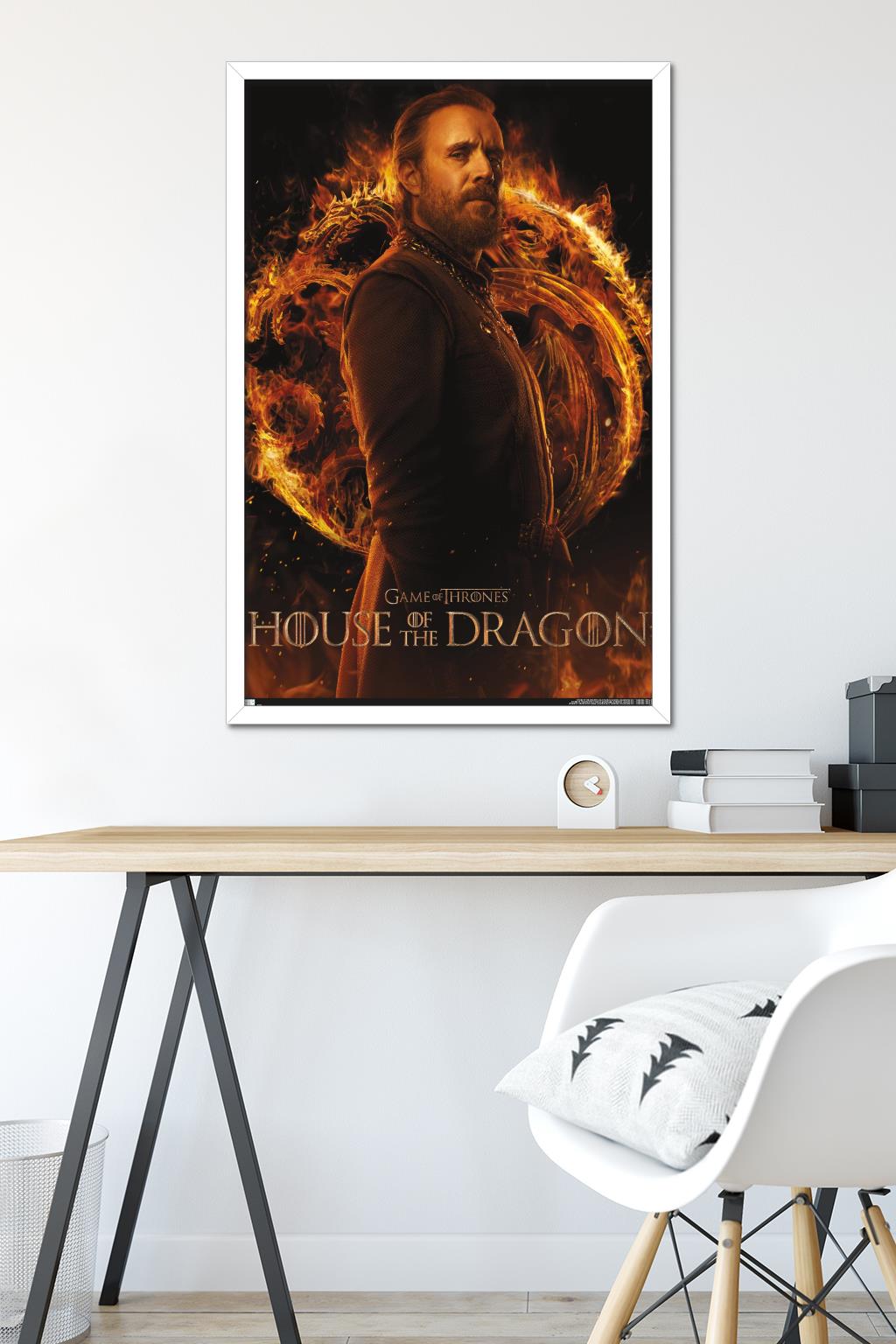 House of the Dragon - Otto One Sheet Wall Poster, 22.375" x 34" Framed