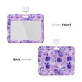 thumbnail image 2 of Cauagu Violet for ID Badge Holder,Badge Holder with Windows Key Card Work Badge Sleeve for Office/ Factory/ID Credit Cards/Proximity Key Cards, 2 of 7