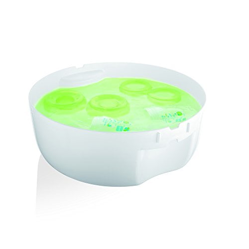MAM Baby Bottle Sterilizer, Microwave Steam Baby Bottle Sterilizer with