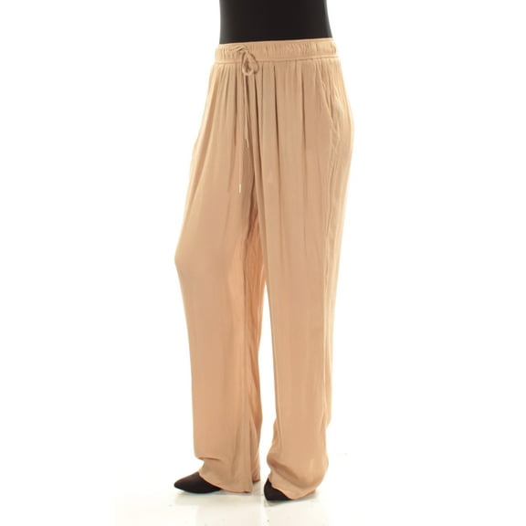 TOMMY HILFIGER $70 Womens New 1570 Beige Drawstring Casual Pants 8 B B