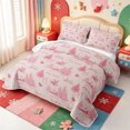 thumbnail image 3 of Manfei Vintage Christmas Tree Twin Quilt Set,Xmas Holiday Season Twin Coverlet Set,2-Piece,1 Bedspread and 1 Pillowcase, 3 of 7