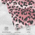 thumbnail image 3 of Dreamtimes Pink Leopard Print Cheetah Tie Dye Hand Towels for Bathroom 100% Cotton 2 pcs Face Towel 16 x 28 inch, Absorbent Soft & Skin-Friendly, 3 of 6