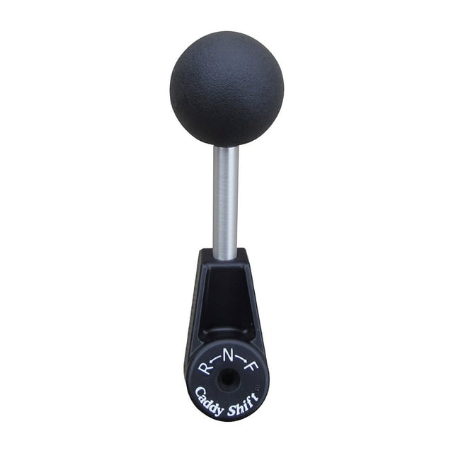 Levier de Vitesses Caddy pour Voiture CLUB Golf, avec un Bouton Texturé Noir et une Poignée Inclinée, Indiqué pour le Changement avant-Arrière. un Remplacement direct pour les Leviers de Vitesses d'Usine de Voiture CLUB, Idéal pour les Pièces de Rechange Automobiles. Fabriqué aux É.-U. pour une installation Facile.