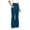 A278 Blue, variant on Bootcut Yoga Pants for Girls Kids High Waisted Tummy Control Dress Pants with Pockets Slit Hem Stretchy Comfy Flattering Trousers Office Work Lounge Casual Wear, 6-15 Years