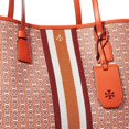 thumbnail image 3 of Tory Burch Sac Fourre-Tout en Toile à Maillons (Canon Orange), 3 of 4