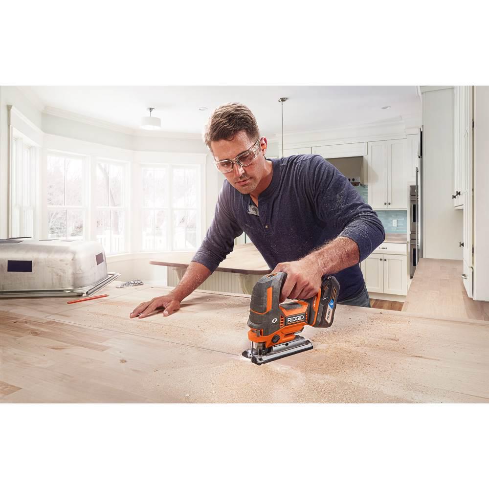 Rigid R8832B 18-Volt OCTANE Cordless Brushless Jig Saw with Vacuum Attachment (Tool Only) - image 4 of 4