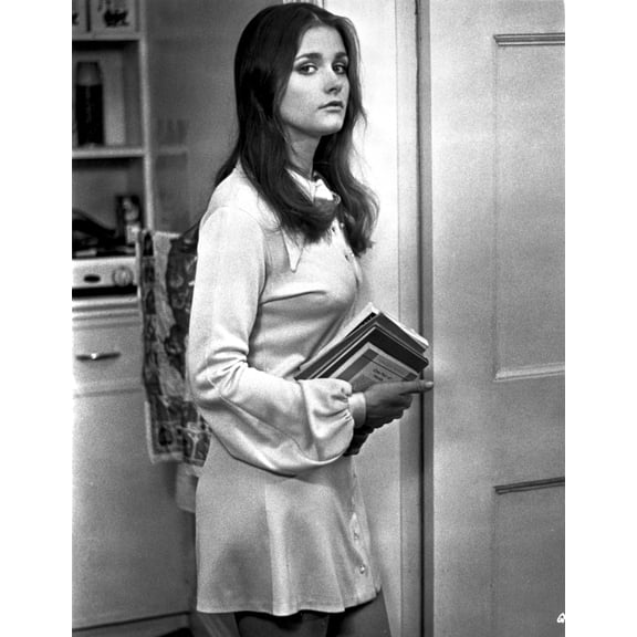 A Portrait Of Margot Kidder Carrying Books Photo Print (8 x 10)
