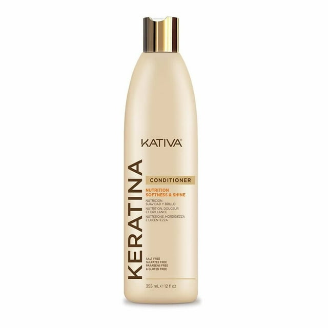 Acondicionador Kativa Keratina nutrición suavidad y brillo 355 ml