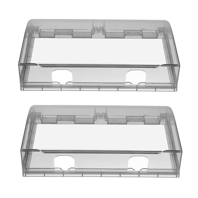 MasteelfCA 2pcs Waterproof Socket Outlet Cover Wall Switch Cover Plug Protector Supply