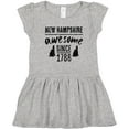 thumbnail image 3 of Inktastic New Hampshire Awesome Since 1788 Girls Toddler Dress, 3 of 5