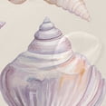 thumbnail image 4 of Yayeee Shower Curtain with Hooks 72"x72" Waterproof Fabric Bathroom Hanging Decor, Orange Watercolor Seashells, 4 of 5