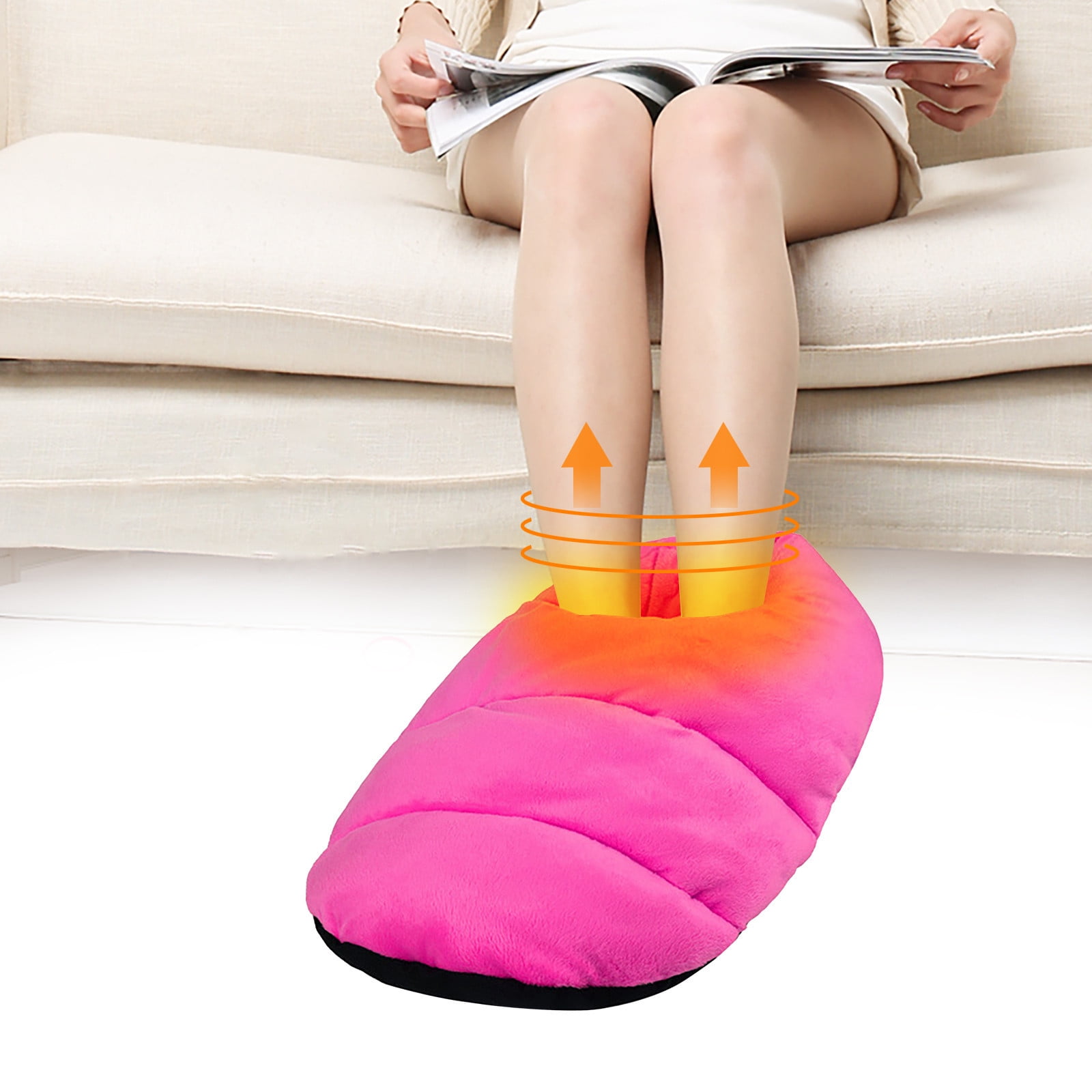 Holiday Saving! Feltree Hand Warmer Foot Warmer USB Electric Foot Warmer Office Bedroom Winter