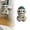Green 9x6cm, variant on SUYOLL Skeleton Ornaments Cartoon Resin Cute Gothic Tabletop Figurine Outdoor Garden Halloween Decoration Figurine
