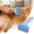 thumbnail image 1 of V-Shape Pet Grooming Comb for Hair Removal and Detangling on Long Short Cats Dogs, 1 of 4