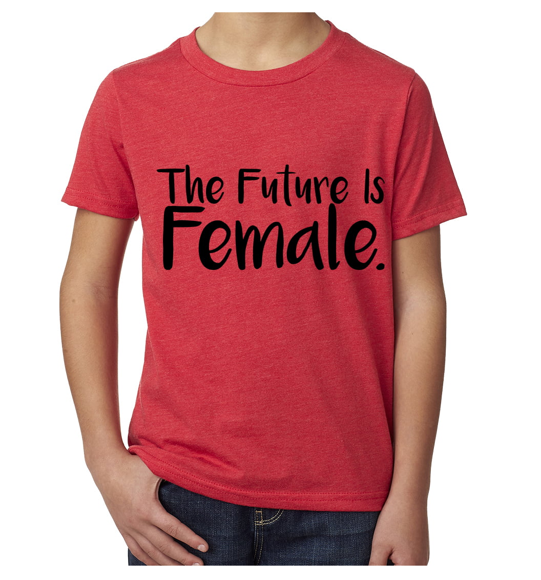 Girl power T-shirt feminist future is female tee unisex gift