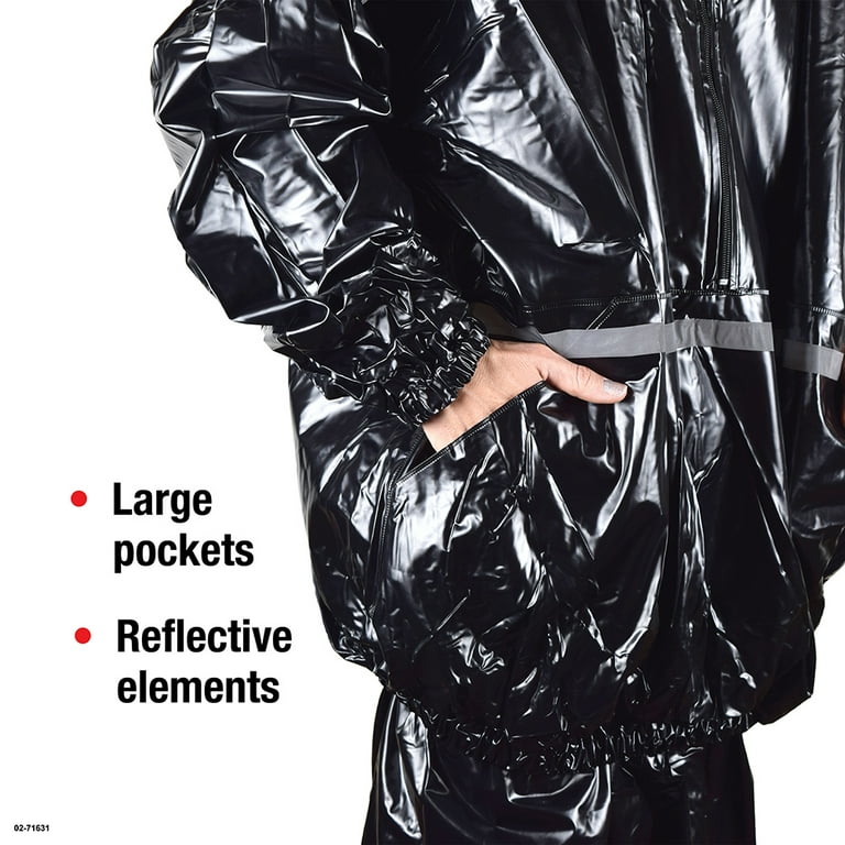 SPRI Sauna Suit, Large/XL, Durable Nylon, Heat Retention - Walmart.com