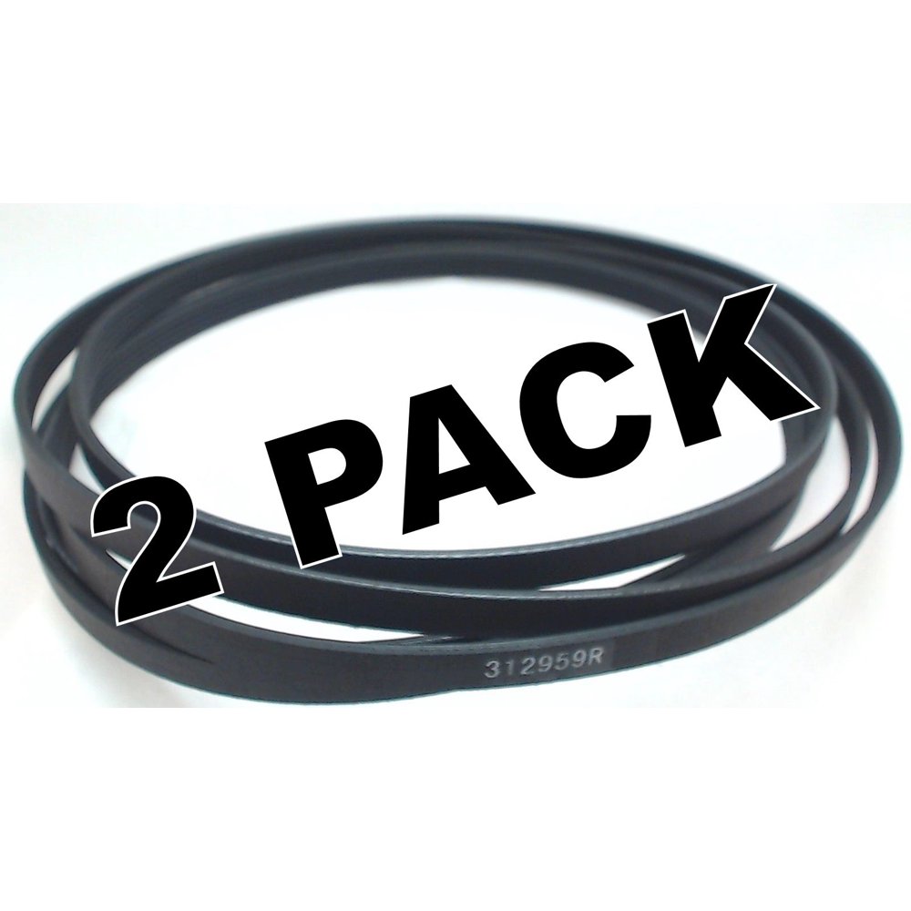 2 Pk, Dryer Drum Belt for Maytag, 100" , 5rib, AP4290988, PS2200550, Y312959