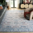 thumbnail image 3 of SAFAVIEH Arizona Oralee Oriental Machine Washable Area Rug, Blue/Beige, 3' x 5', 3 of 8