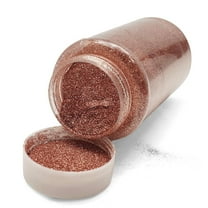 Lassos Boutique 1-Pound Extra Fine Decorative Bulk Glitter Powder Bottle Art Craft (Rose Gold)