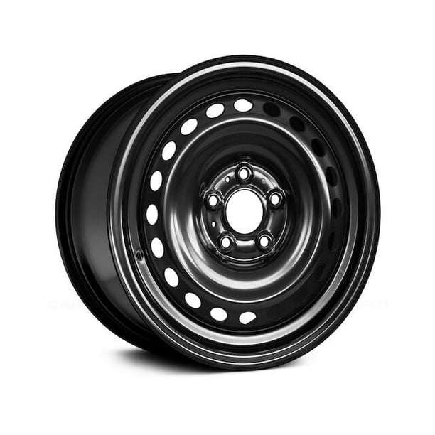 Steel Wheel Black 16 x 6.5 Inch 45mm Offset UK Bolt Pattern