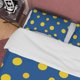 thumbnail image 2 of Azul Polka Dot Funda Nórdica Ropa de cama geométrica, Mid Century Modern Bedroom Set,, 2 of 6