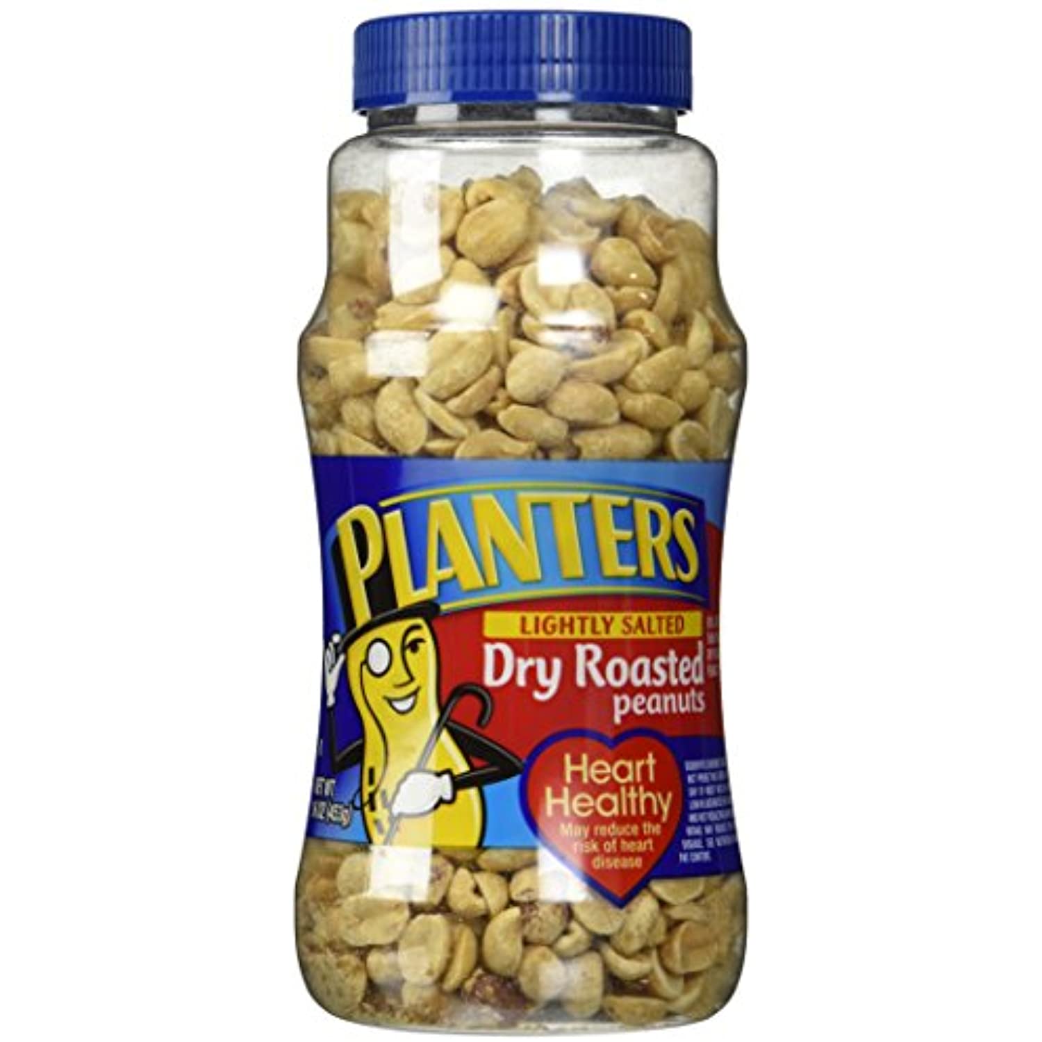 Planters Dry Roasted Peanuts Lightly Salted 16 Oz