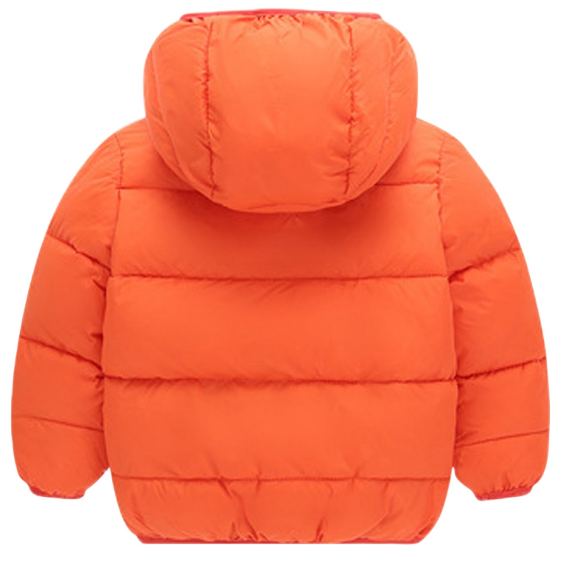 Winter Children Kid's Boy Girl Warm Hooded Jacket Coat Cotton-padded Jacket Parka Overcoat Thick Down Coat for 2-7T - image 2 of 2