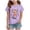 D3-Purple, variant on sdbrld Kids Xmas Shirts for Girls Merry Christmas Short Sleeve Funny T-Shirt Tops for Holiday Party Clothes Purple Sizes 5-6 Years